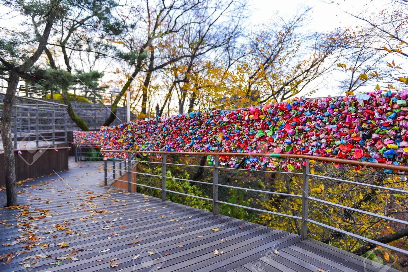 Love Locks at Seoul N Tower